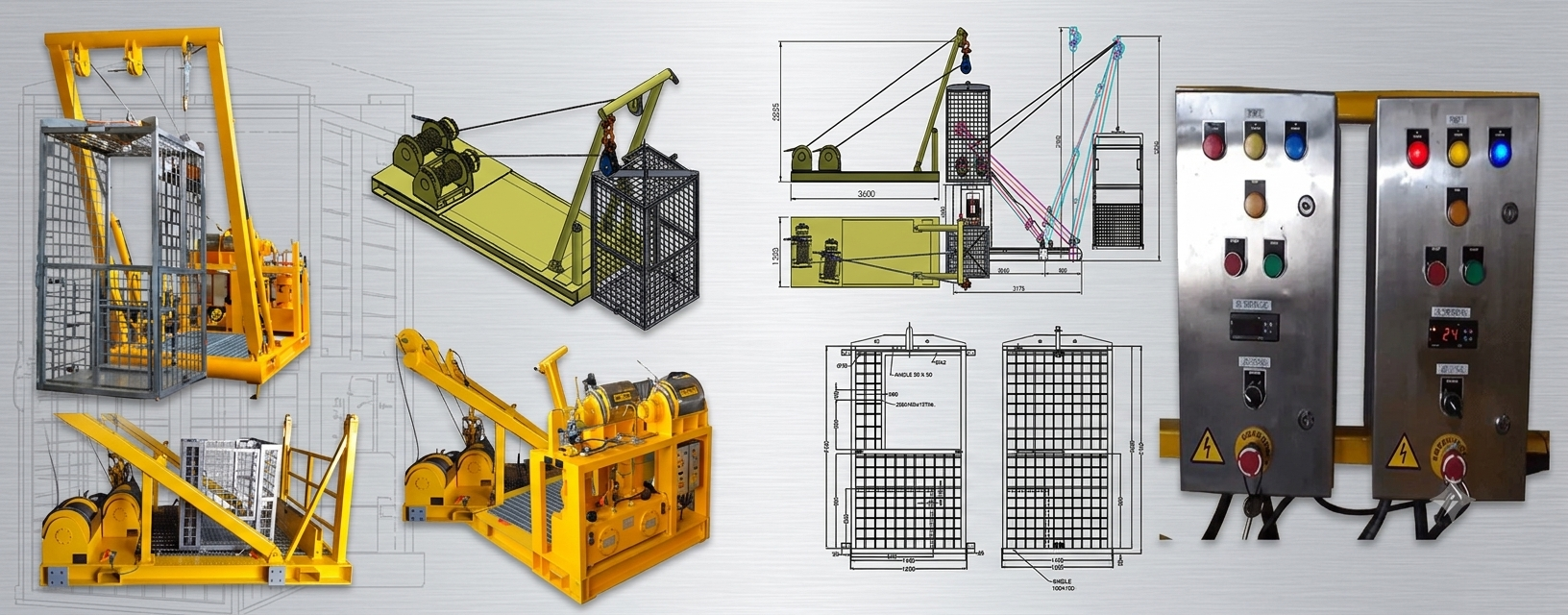 Single-Basket Diver Launch & Recovery System