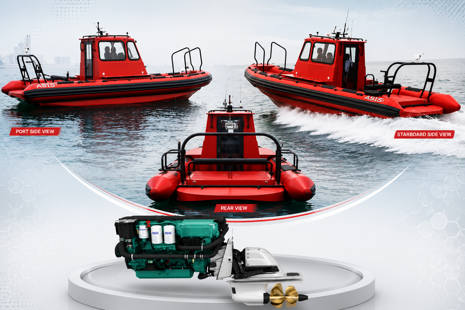 Mono Hull Dive Boat
